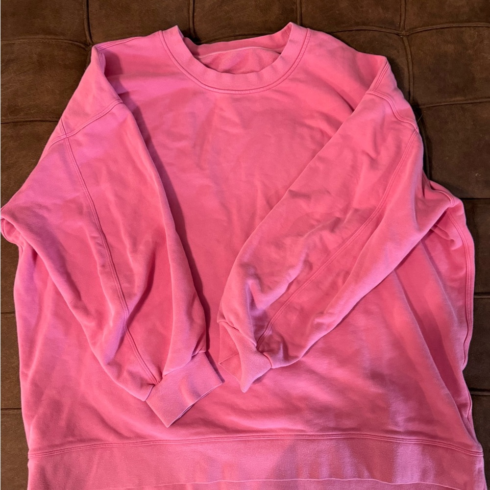 lululemon athletica Pink Sweatshirt